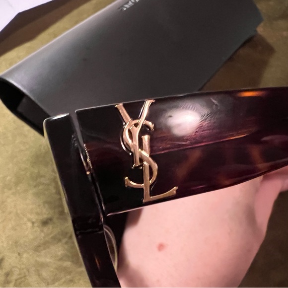 YSL SL M9N 003 square, tortoise sunglasses - Picture 5 of 14